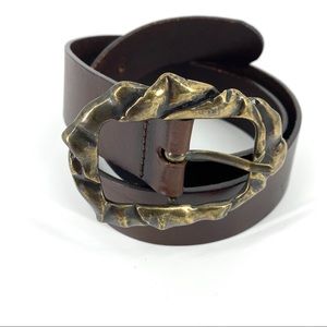 Cinti | Leather Italian Belt & Buckle Size L